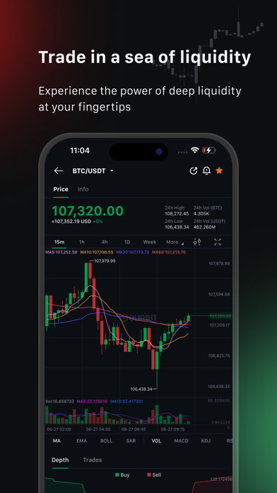 Ourbit: Buy Bitcoin & Crypto Screenshot