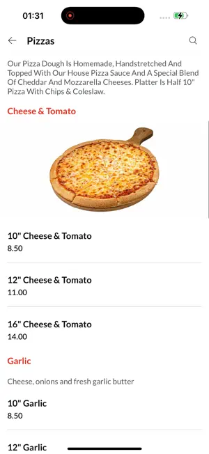 Bella Pizza & Pasta Restaurant screenshot 3