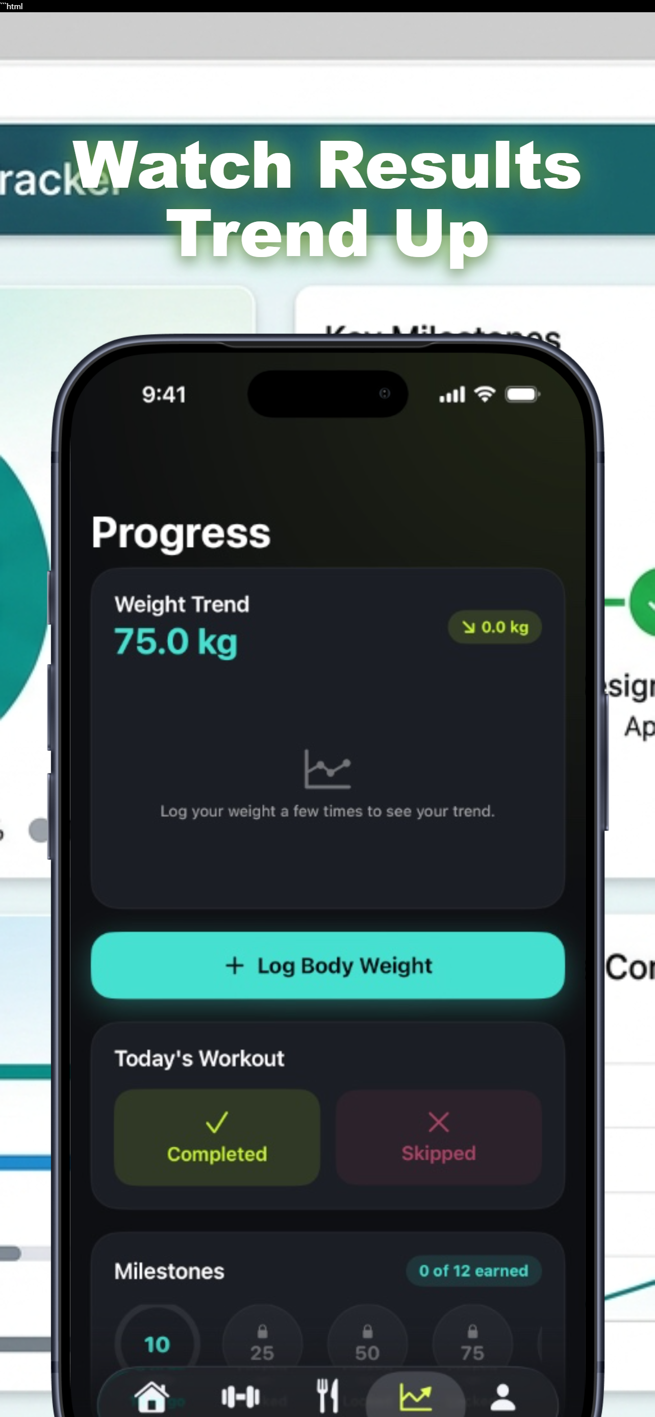 meal and fitness generator screenshot 9