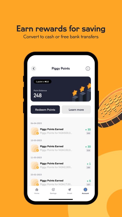 PiggyVest: Save & Invest Today Screenshot