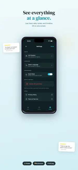 Baby Tracker: Feeding & Log screenshot 1