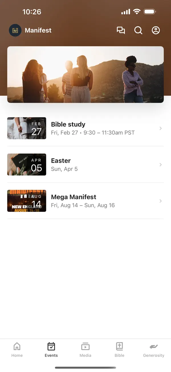 Screenshot #2 pour I Must Manifest Ministries