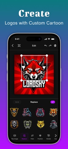 Gamer Logo Maker,Esport Gaming iPhone screenshot