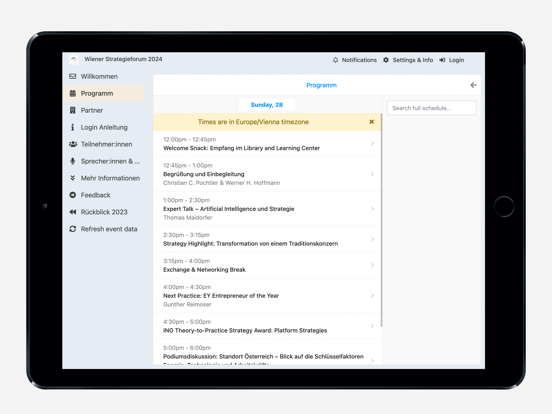 Screenshot #6 pour Wiener Strategieforum