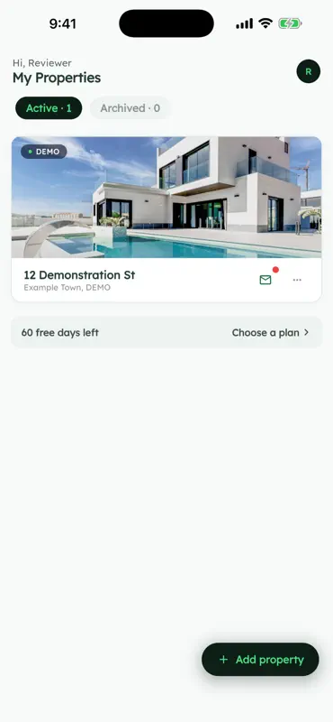 Deedchest: Property organiser screenshot 1 of 5