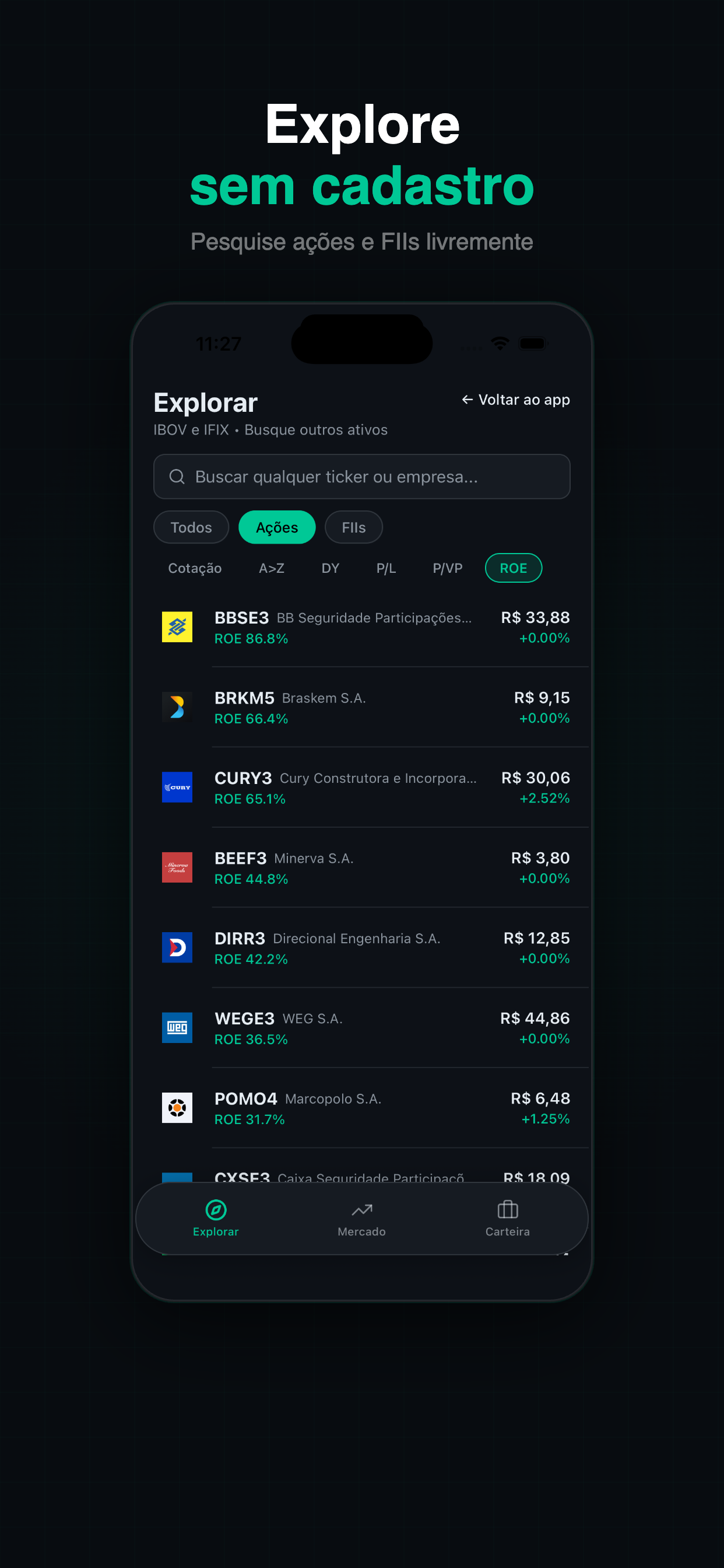 Carteira Falcão screenshot 3