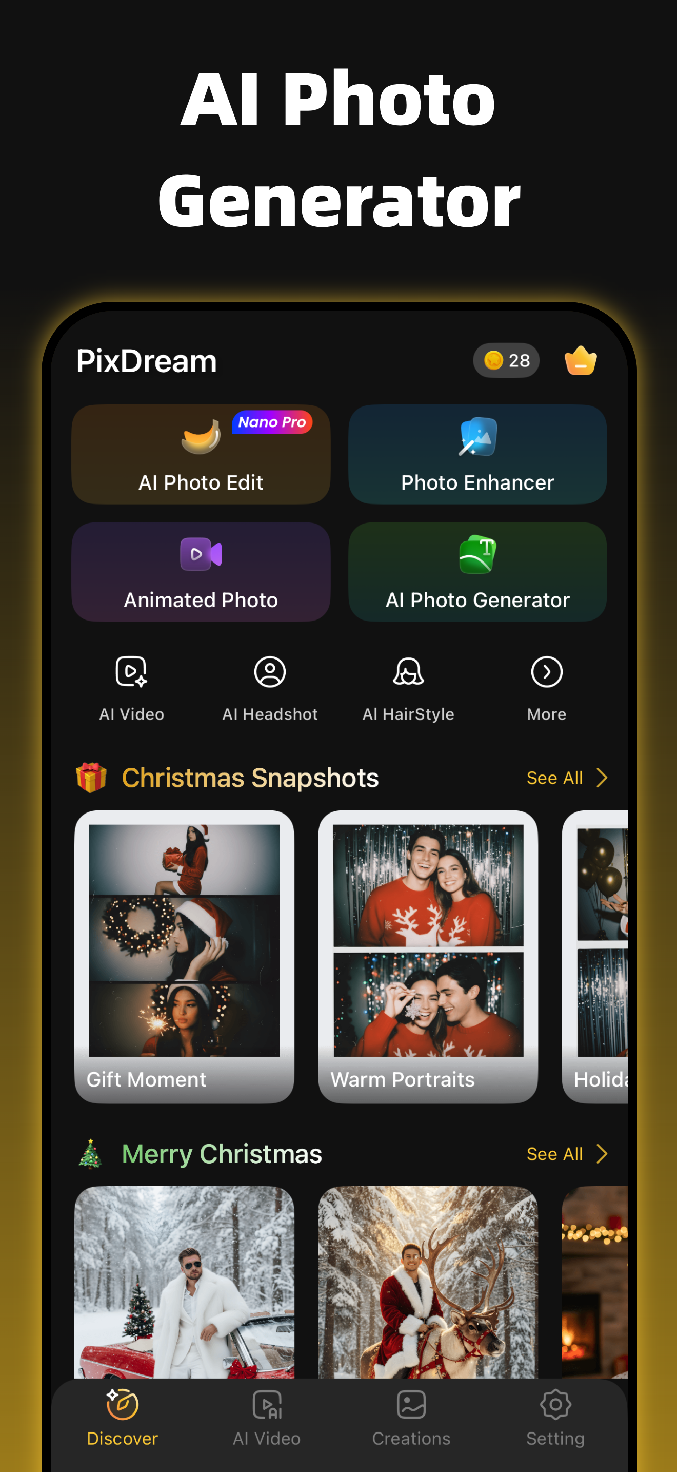 AI Photo Generator-PixDream