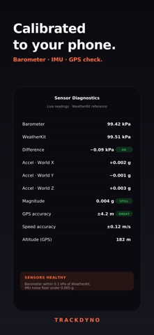 TrackDyno screenshot