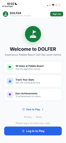 DOLFER - golf simulator game Screenshot 6 of 8