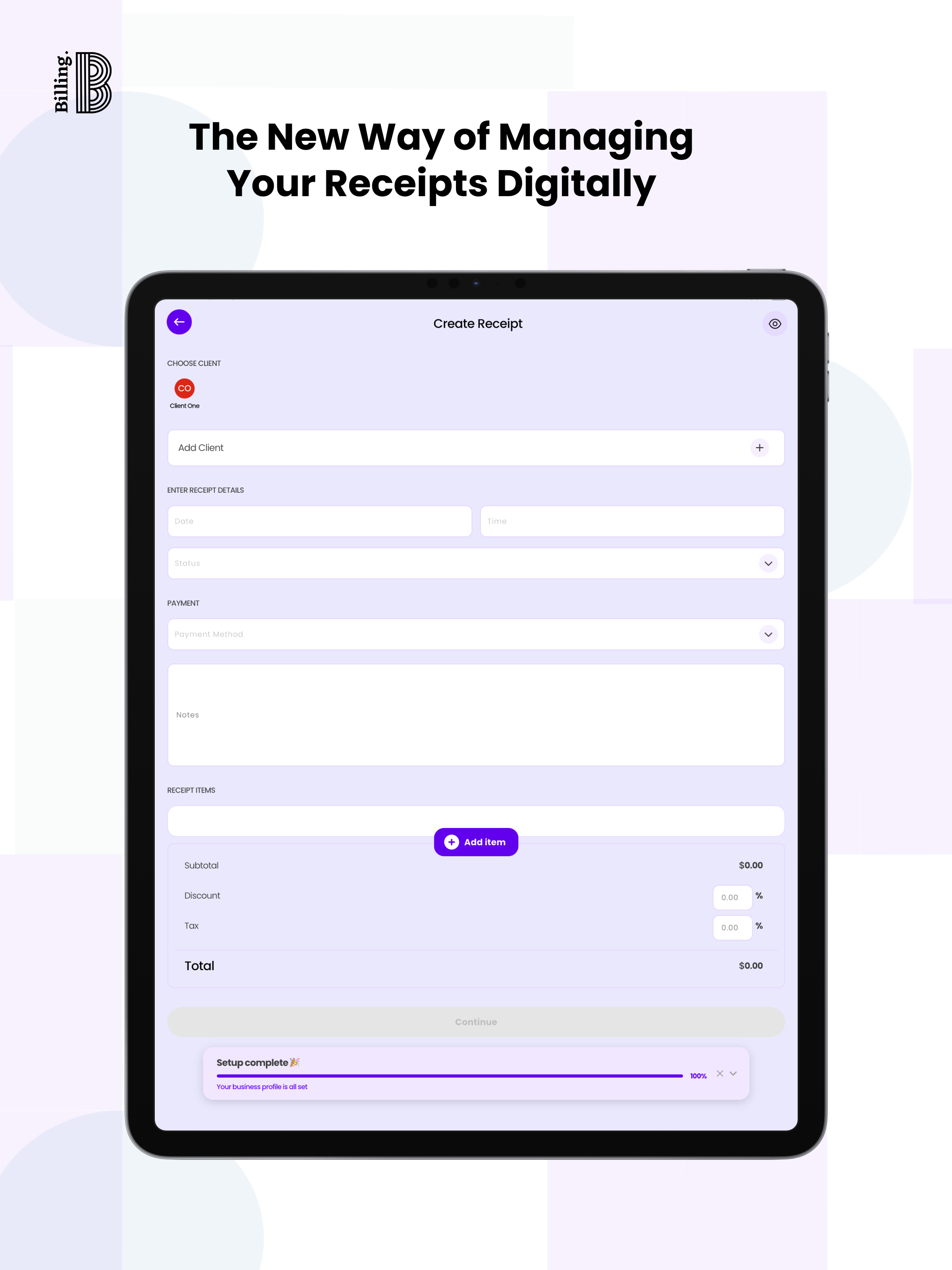 Billing Plus - Invoice,Receipt