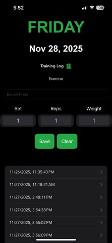 FitBadge screenshot