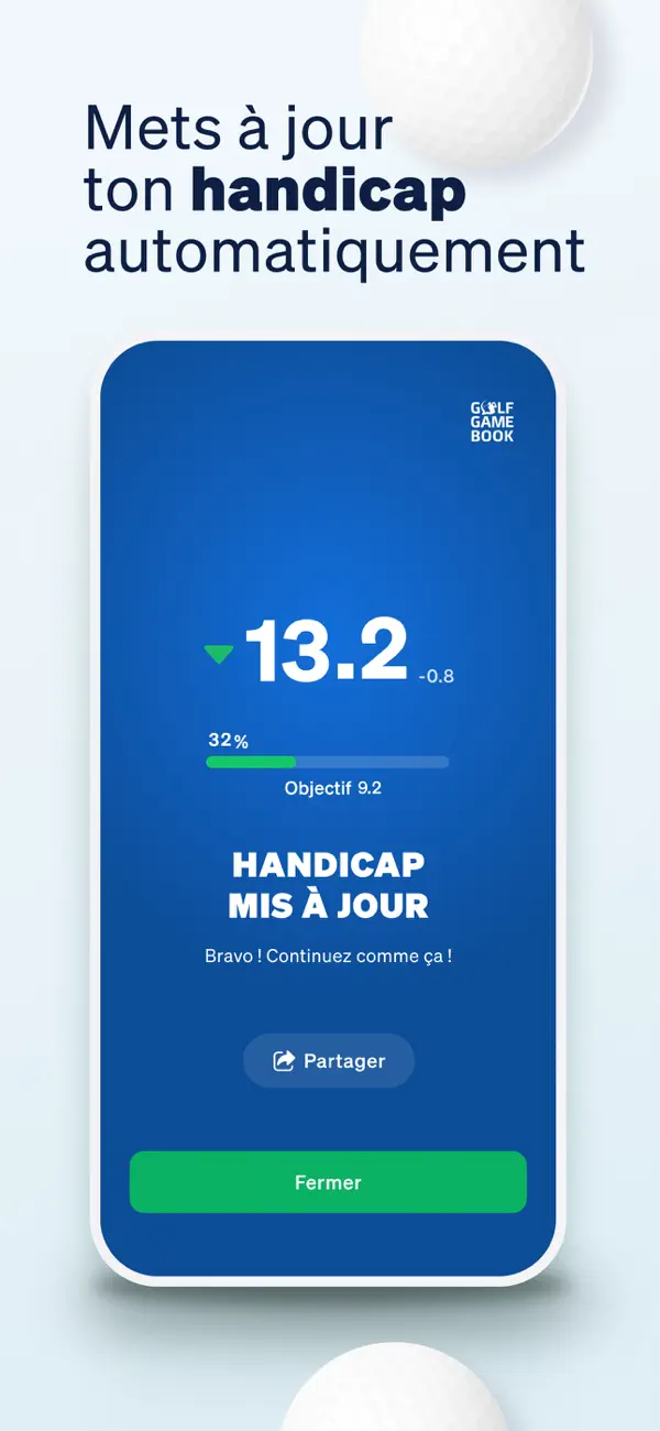 Screenshot #2 pour Golf GameBook: Scorecard & GPS