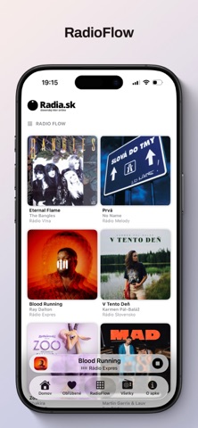 Radia.sk screenshot