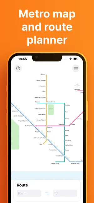 Metro Portugal: Offline Map screenshot 1