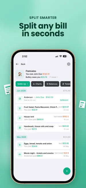 Splittify – Bill Splitter screenshot 1