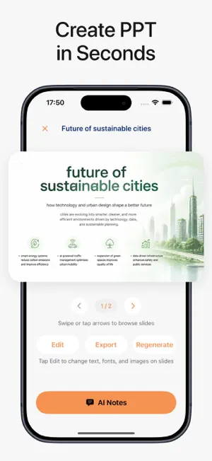 Tome AI Presentation Creator screenshot 2