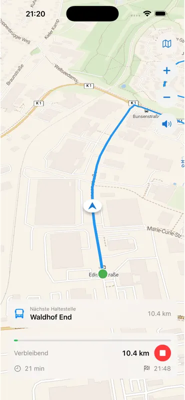 Bus Linie Navi screenshot 1 of 3