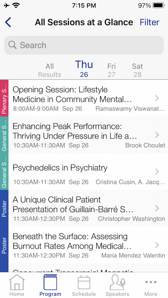 #1. APA Meetings (iOS) 由: American Psychiatric Association