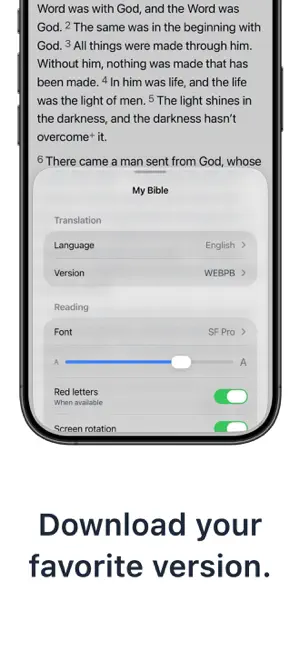 Bible - Simply Scripture screenshot 3