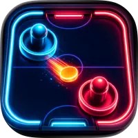 ‎Retro Air Hockey: Level Run