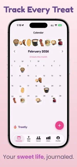 Treatly - Sweet Treat Tracker screenshot 1