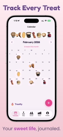 Treatly - Sweet Treat Tracker screenshot