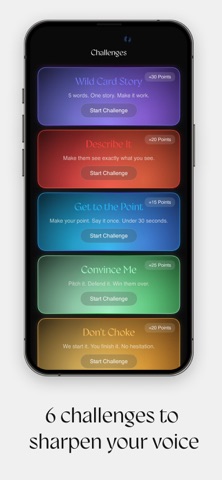 Oravio: Speak & Think Fast iPhone screenshot