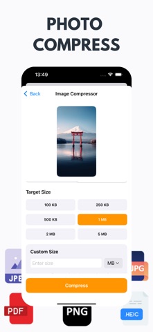 Photo to PDF Convert - Scanner iPhone screenshot