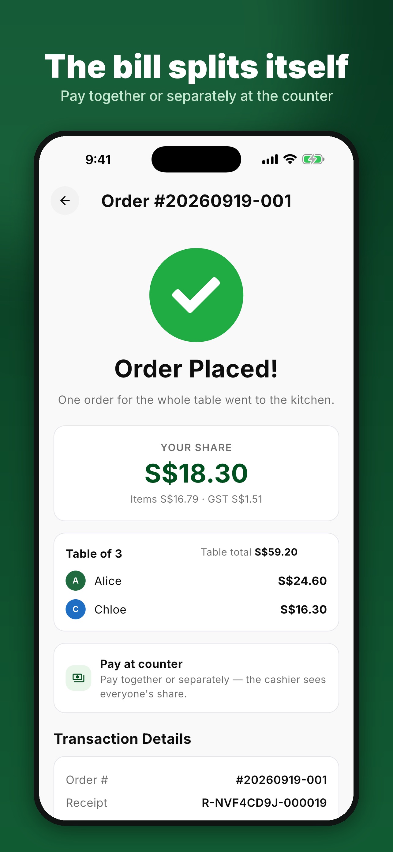 Screenshot 9 of 555: Tap, Order & Explore