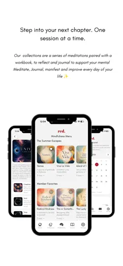 Screenshot von Red. Mindfulness auf dem iPhone 2