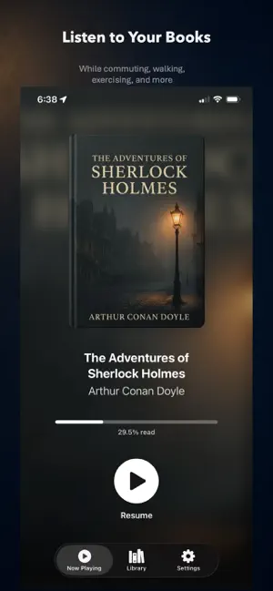 Aloud Reader: EPUB & PDF Books screenshot 1