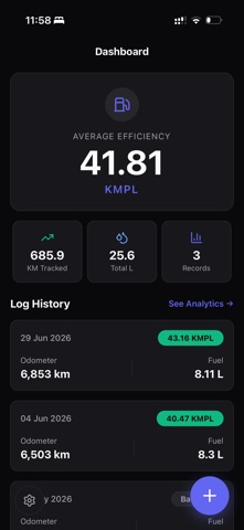 MileageMate: Fuel Tracker Screenshot 2 of 5