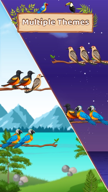 Birds Sort Color Sorting Game screenshot-4