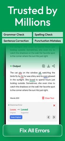AI Grammar Check,Spell Checker iPhone screenshot