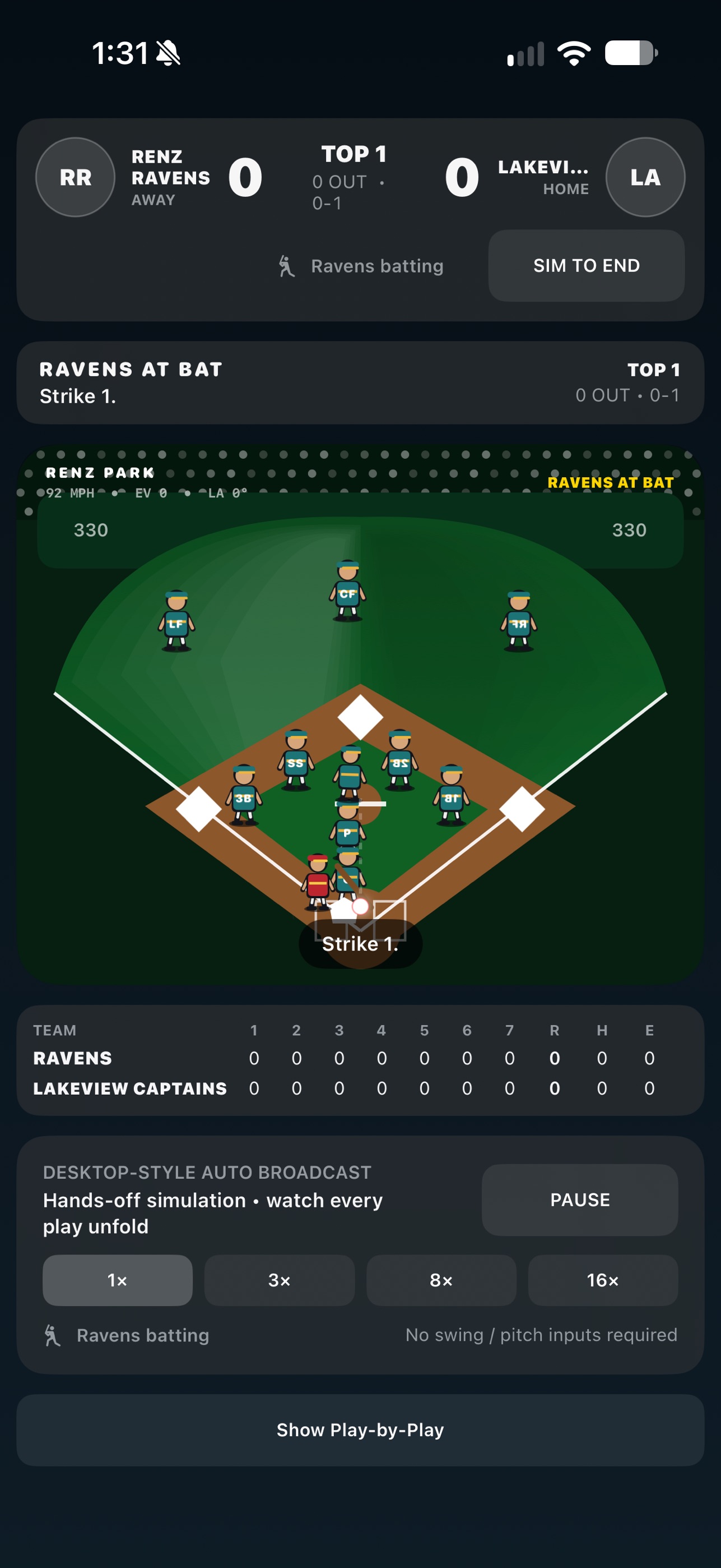 Screenshot 4 of RenzBaseballSimulator