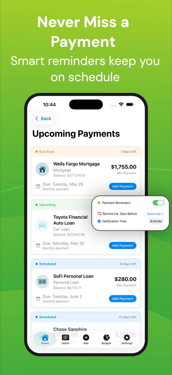 iPhone screenshot