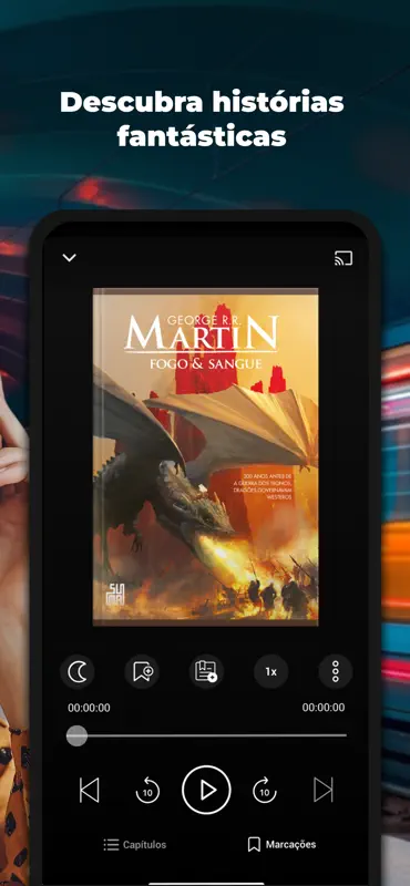 Ubook: Audiobooks e Podcasts screenshot 2 of 10