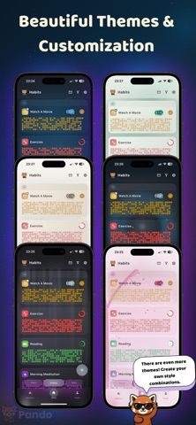 Pando: Habit Tracker & Goals Screenshot 8 of 8