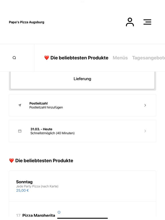 Screenshot #6 pour Papa's Pizza Augsburg