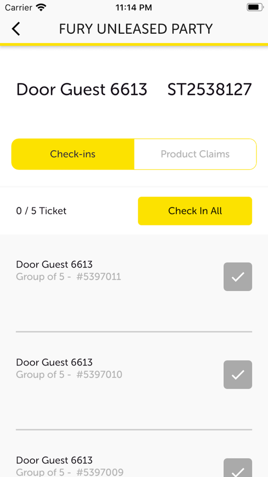 #8. Sticky Tickets Check-in (iOS) Av: Sticky Tickets Pty Ltd
