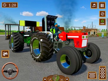 US Tractor Farming Game 2024 iPad screenshot