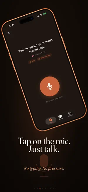 Begu: Daily Speaking Journal screenshot 3