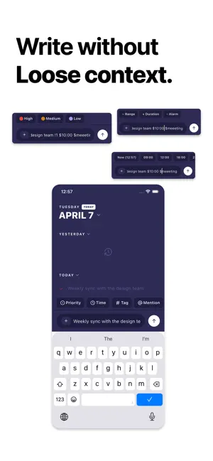 Capio: Work Log & Planner screenshot 2