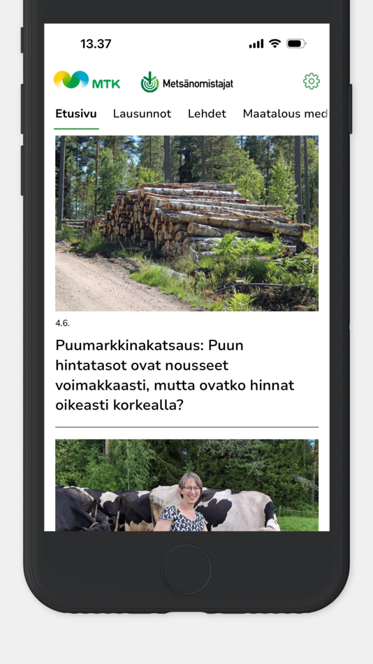 #4. MTK Jäsenet (iOS) By: Maa- ja metsätaloustuottajain keskusliitto MTK ry
