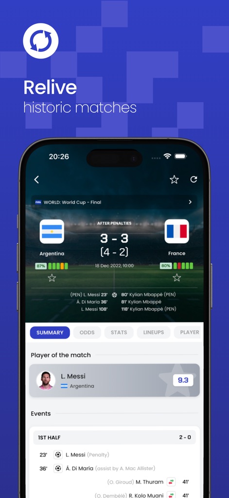 FastScore - Sports App | MWM