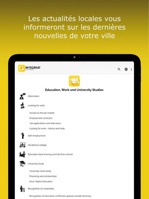 Screenshot #5 pour Integreat