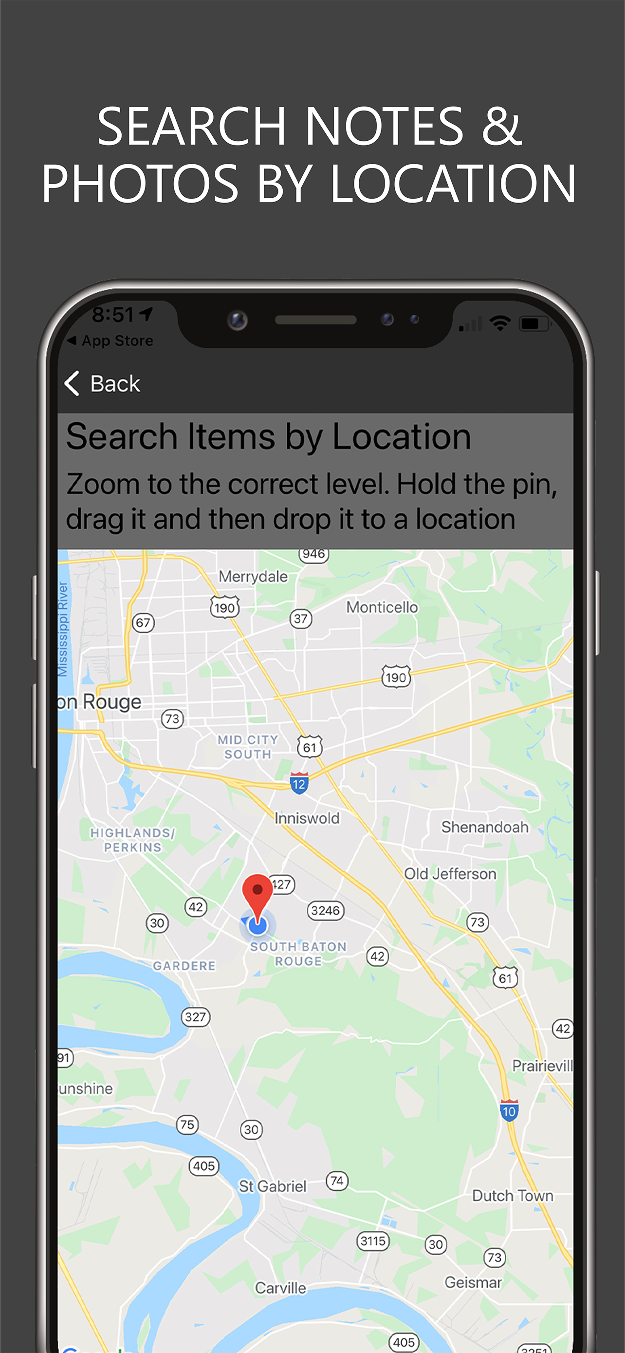 Gismo FieldNotes screenshot 5