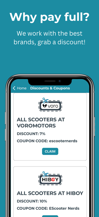 EBike App - EScooterNerds Screenshot 7 of 8