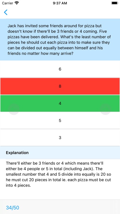 SAT Math: Number Lite screenshot-9