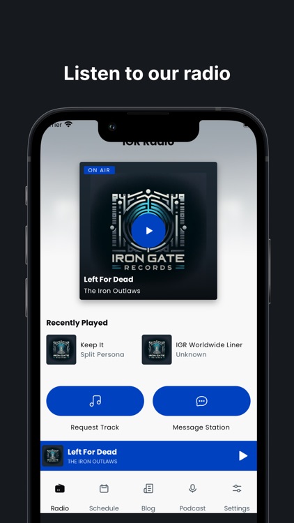 IGR Radio App